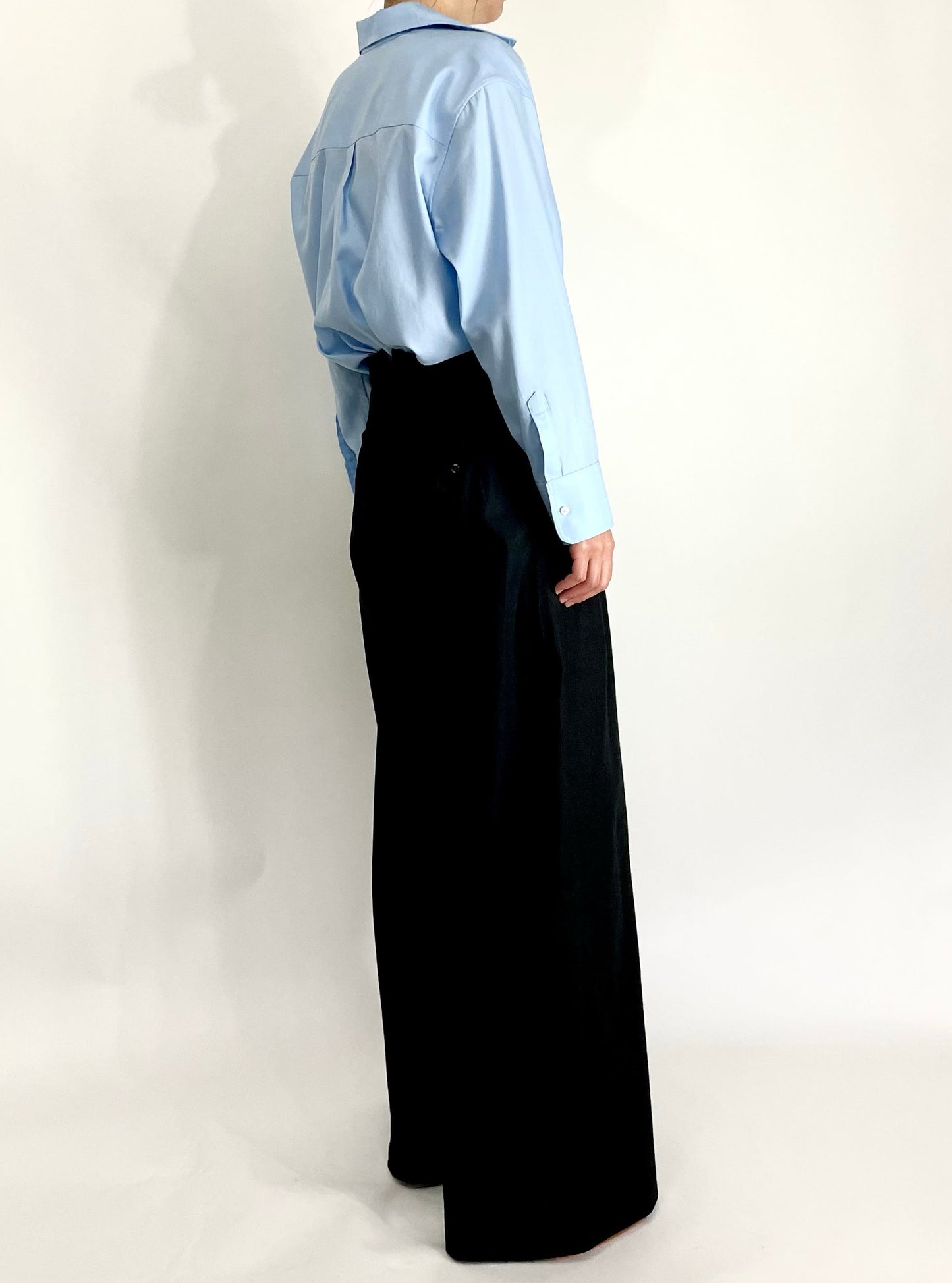 Wide Leg Pleated Pants